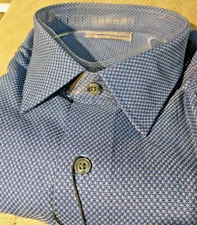 NWT HICKEY FREEMAN men's size 2XL(XXL)Long sleeve button down Shirt Geometric Ja