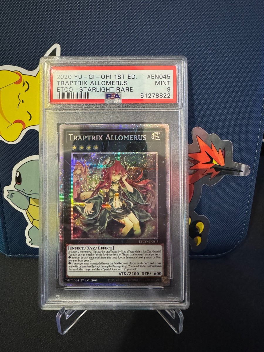 Traptrix Allomerus ETCO-EN045 Starlight Rare 1st Edition PSA 9