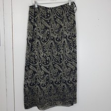 Womens Maxi Skirt Paisley Fairy Grunge Witchy Boho Whimsigoth Wrap 8 Phoebe