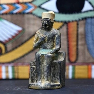 Egyptian Artifacts Rare Authentic Pharaonic Statue Of Egyptian Phataoh Khufu BC