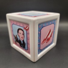 Banco de monedas del Mago de Oz Dorothy cerámica toto rubí pantuflas Judy Garland de colección