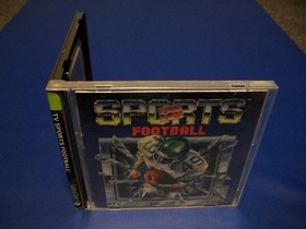 NEC TurboGrafx-16 Game ~ TV SPORTS FOOTBALL ~ Complete ~ Tested  Works Great!