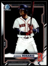 2021 Bowman Chrome Prospects Jeisson Rosario Boston Red Sox #BCP-37