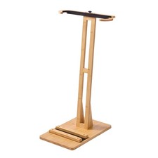 Vertical Freestanding Wooden Surfboard Stand 370-365mm Adjustable Padded