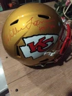 Willie Lanier Signed Full Size Rep Flash Helmet Kansas City Chiefs Jsa Coa