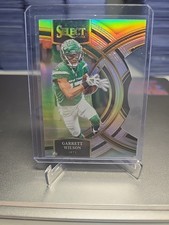 2023 Panini Select - Premier Level Garrett Wilson #115 Silver Prizm Die-Cut