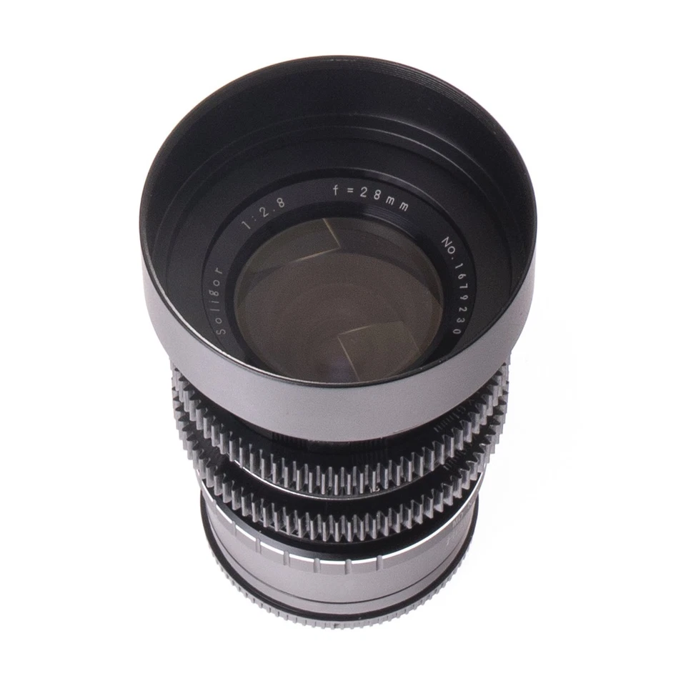 Soligor 28mm F2.8 Cine Mod Wide Angle Prime Lens | Sony E-mount! - Image 2 of 4
