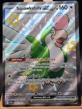 Squawkabilly EX, 223/91, Paldean Fates, Shiny Full Art, NM