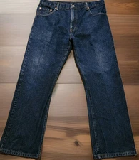 Y2K VTG Levi's 517 Boot Cut Blue Denim Jeans Pants Men's Size 38 x 30 Cowboy 