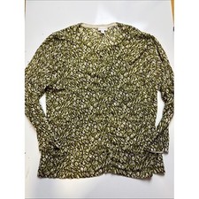 Garnet Hill Signature Eco Merino Cardigan sz L