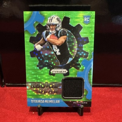 2025  Rookie Gear Green Pulsar Tetairoa McMillan Panthers #RGR-TMC 