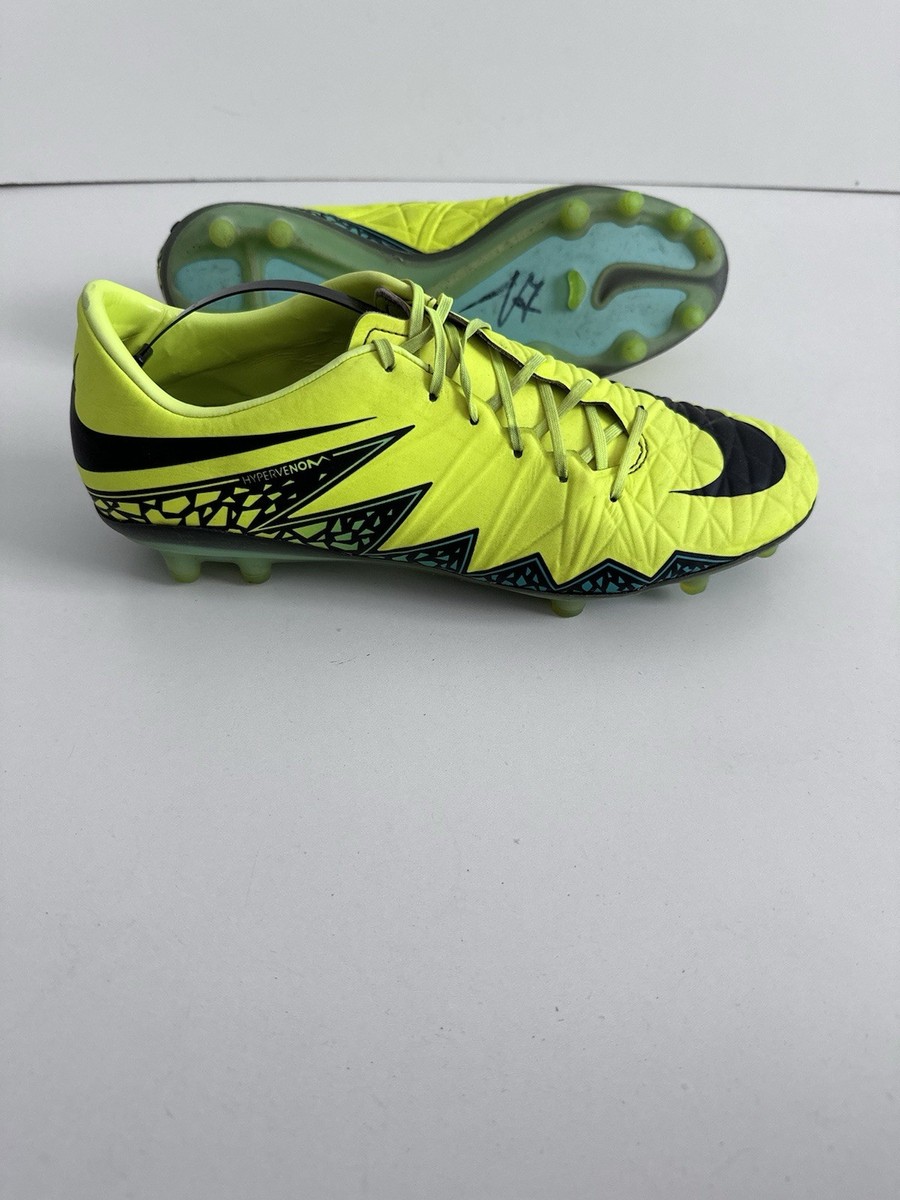 Nike Hypervenom Phatal 2 FG Yellow Green Football Cleats Boots