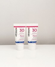 Ultrasun Anti Ageing Face Sunscreen SPF30 15ml x 2 Tubes New Sealed