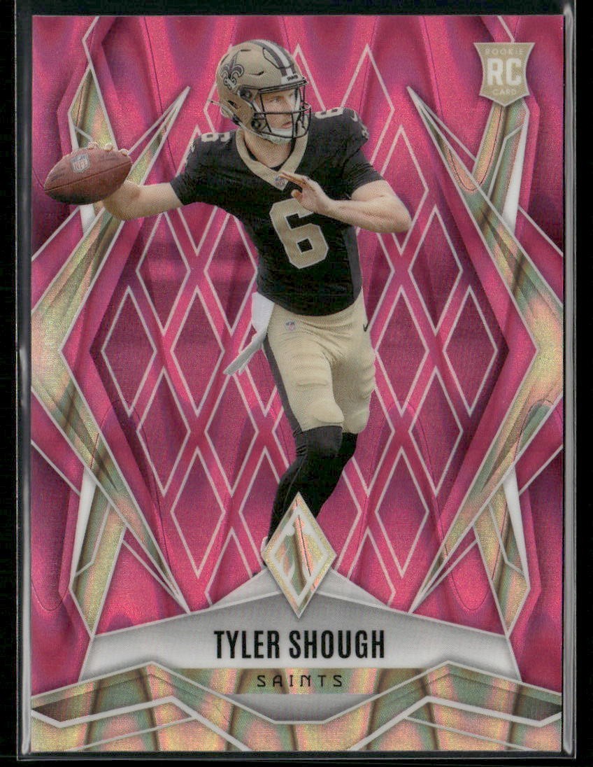 2025 Panini Phoenix Tyler Shough #169 Pink Seismic /75 RC