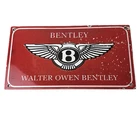 Vintage Bentley Sign - Porcelain Automobile Gas Car Pump Garage Auto Sign