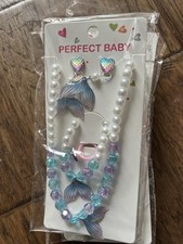 Kids Jewelry Set Plastic, Bright Colors, Princess Design