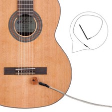 1Pc Ceramics Guitar Pickup Stick Passive Pickup Hard Saddle Transducer