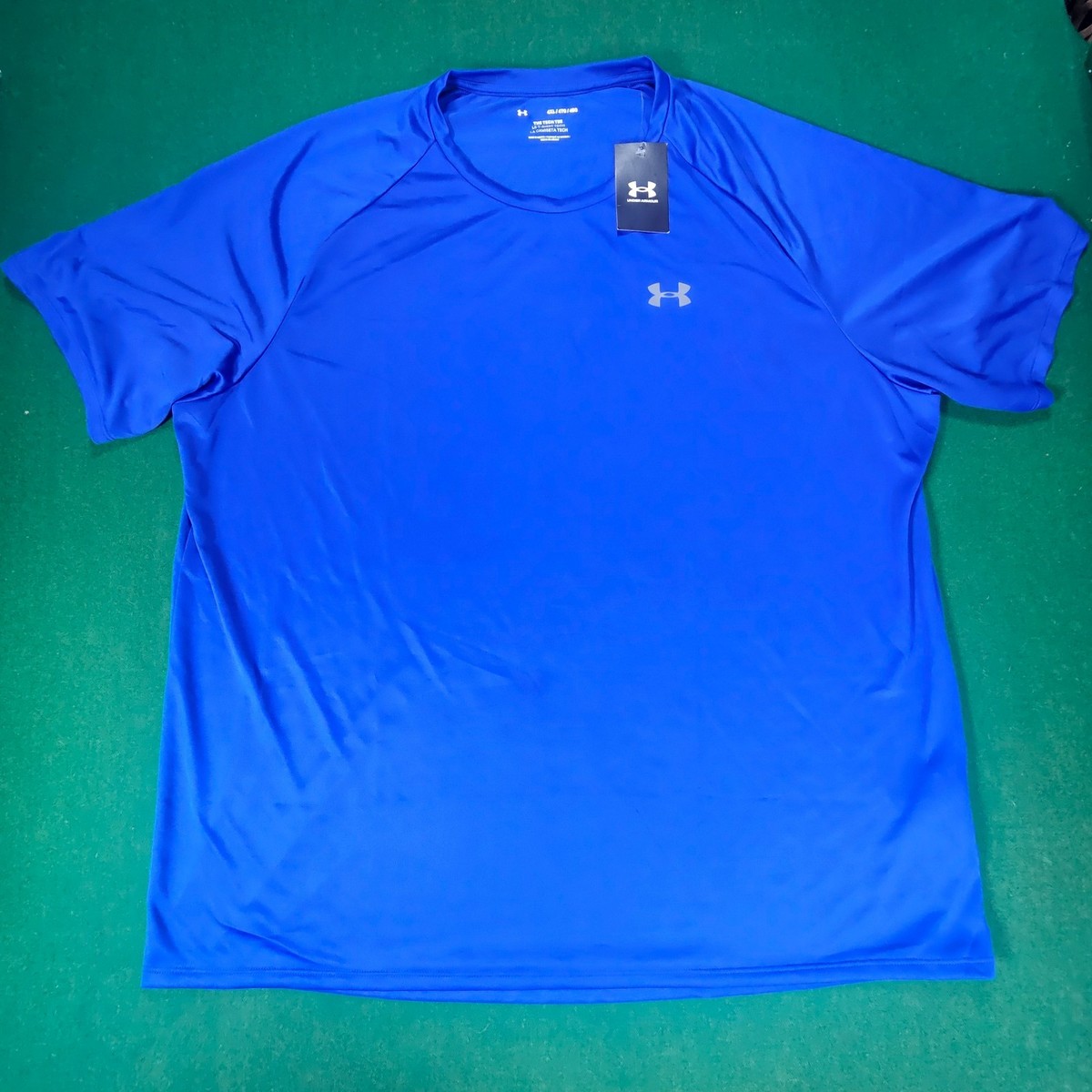 Under Armour Men's 4XL Short Sleeve Loose T-Shirt Blue | eBay