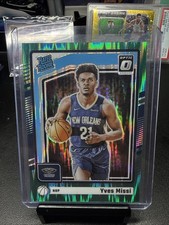 Yves Missi Rated Rookie /149 Green Seismic Prizm 2024-25 Optic Pelicans RC Sp