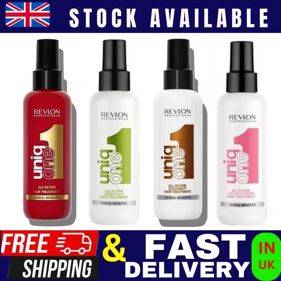 Revlon Uniq 1 All In One Hair Treatment Damaged Hair Repair Protection FAST P&P