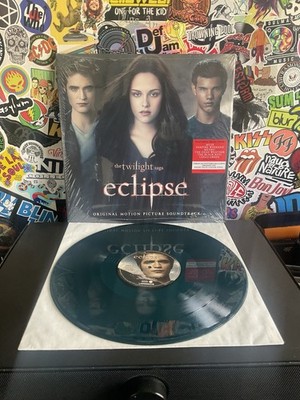 THE TWILIGHT SAGA ECLIPSE Soundtrack VG++ 2LP SEA BLUE VINYL W/HYPE STICKER