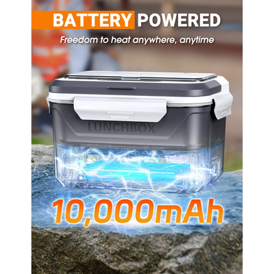 mpow hm899 Cordless Electric Lunch Box Heated Lunch Box Battery