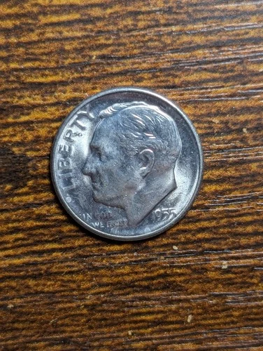 1955-S Roosevelt Silver Dime BU UNC