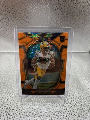 Romeo Doubs Rookie /7 - 2022 Select - Neon Orange Pulsar Prizm Very Rare Packers
