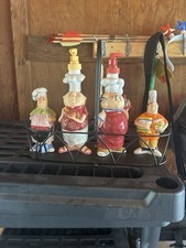 ketchup and mustard salt and pepper shaker set