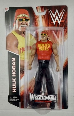 WWE WrestleMania Heritage Series Hulk Hogan Action Figure NIB