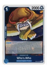 Who's.Who [Alternate Art] OP04-051 Prices | One Piece Kingdoms of