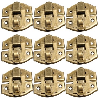 20pcs Antique Decorative HaSp Schmuck Holzkasten Hasp Latch Box Lock
