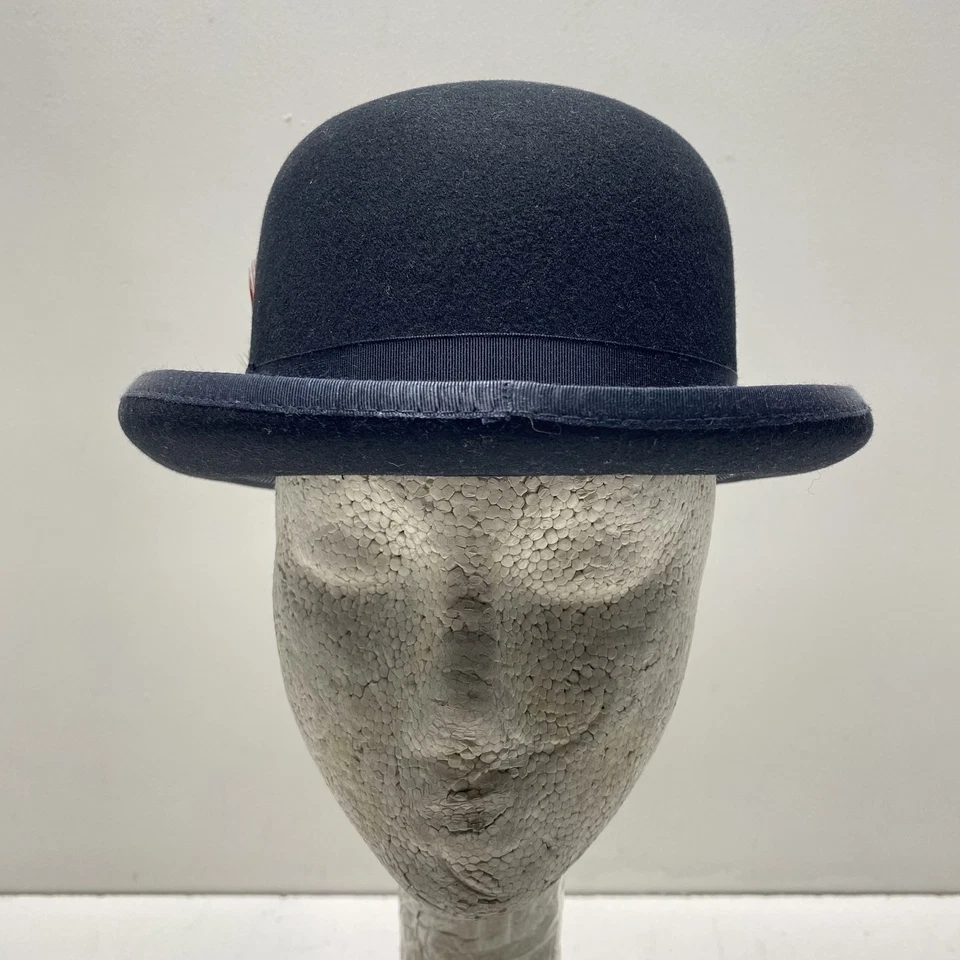 Golden Gate Women's Black Wool Derby Hat Size 7 - Image 2 of 4