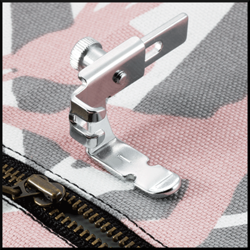 BROTHER Sewing Machine ADJUSTABLE ZIP ZIPPER & PIPING FOOT F036N
