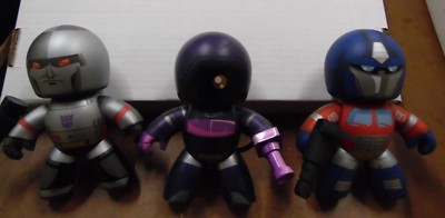 Transformers Might Muggs Lot of 3 Mega Tron Optimus Prime 031218DBT4