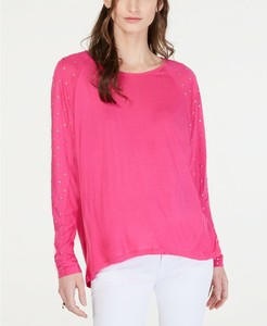 michael kors t shirt womens pink