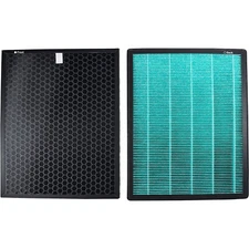 2-Pack HEPA Air Purifier Filter w/ Carbon Layer for Coway Airmega Max2 400 400S