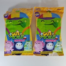 2x Cats vs Pickles Gold Series Chonks 6" Mystery Blind Bag Surprise Plush Toy