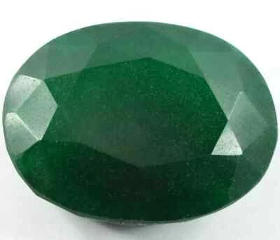 322 Ct EGL Certified Colombian Green Emerald Gemstone Oval Cut - Image 1 of 3
