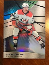19-20 UD SP Game Used Hockey 66 Sebastian Aho /275