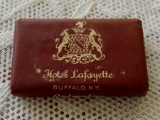 VINTAGE HOTEL LAFAYETTE BUFFALO NY PALMOLIVE SOAP BAR