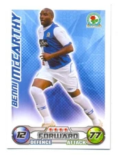 Topps Match Attax 2008-09 Premier League - Blackburn Rovers - Benni McCarthy