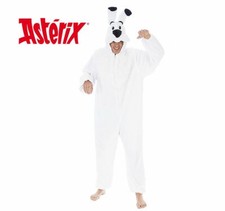 Idefix Kostüm Hund aus Asterix und Obelix für Erwachsene 164-190 cm Tier weiß 