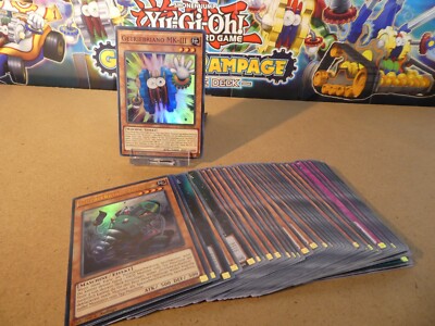 YUGIOH! Structure Deck: Geargia Rampage/ SDGR/ Near Mint/ 1. Auflage/ + DECKBOX