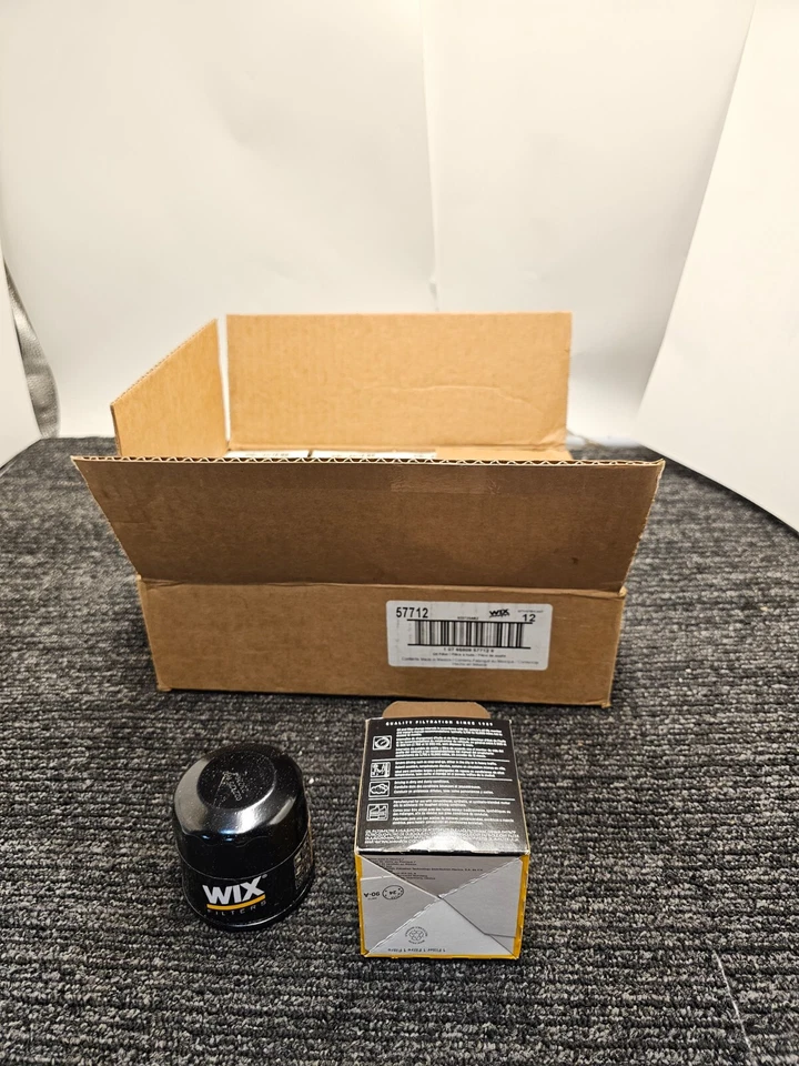 (QTY 12) WIX 57712 Oil Filter for Subaru Legacy Outback Forester Impreza WRX STI - Image 2 of 4