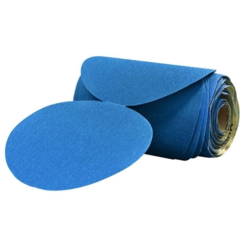 25ct 3M Stikit 6" Blue Abrasive Sanding Disc Roll 36200 - Grit 40 PSA Sandpaper - Picture 1 of 1