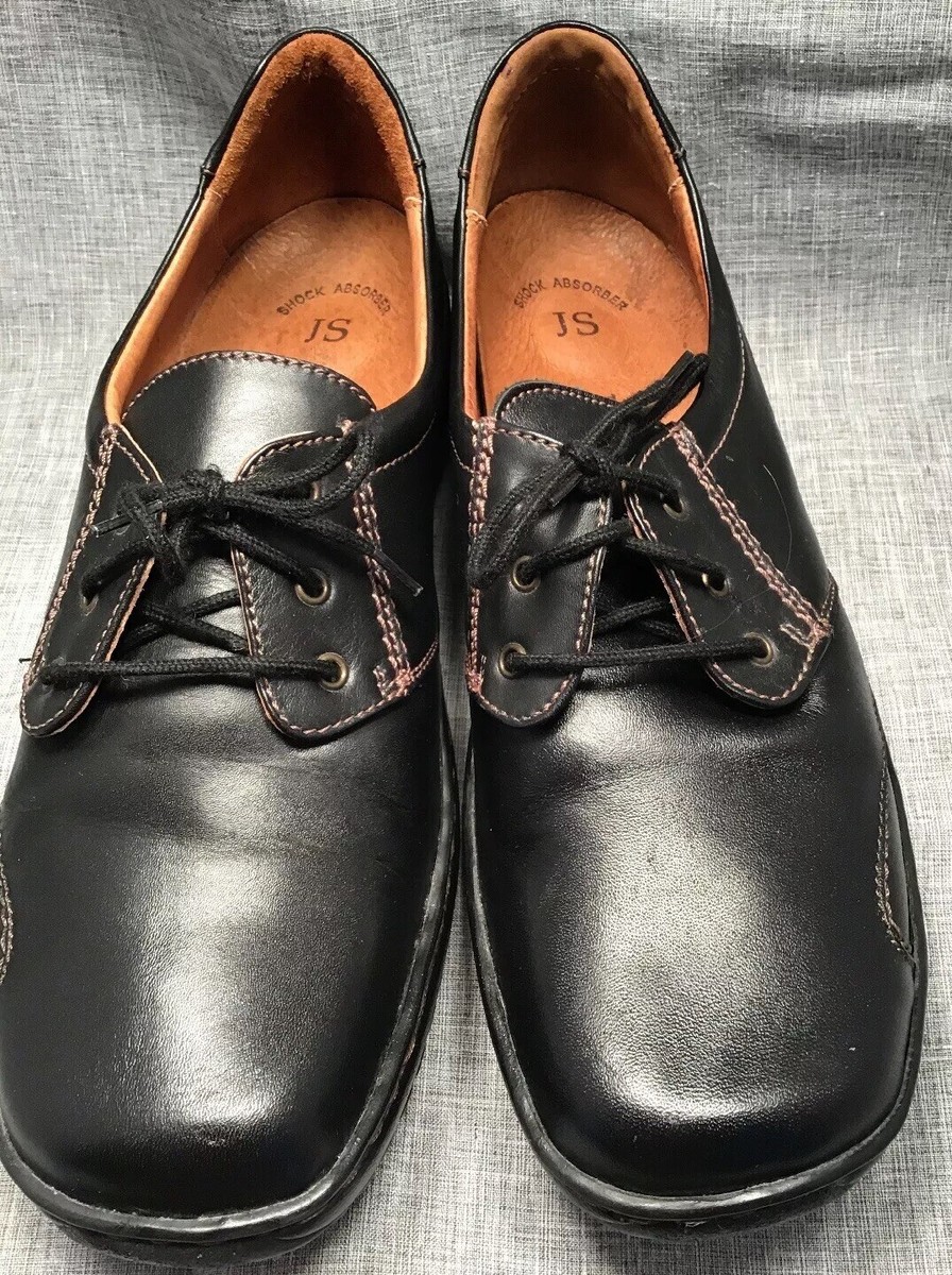 Josef Seibel Black Leather Oxford The European Comfort Shoe Men’s 40 US 7 Earl 05 - Men main image 4