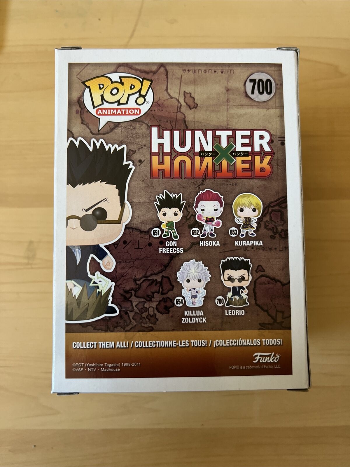 Funko Pop Original Leorio: Hunter x Hunter Anime Mangá #700