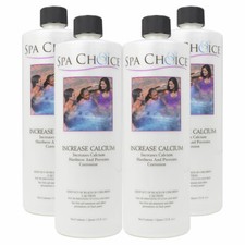 Spa Choice Increase Calcium Spa & Hot Tub Balance Chemical - 4 x 1 Quart