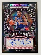 2021-22 Obsidian GA-RJB RJ Barrett Galaxy Autograph Auto #4/5